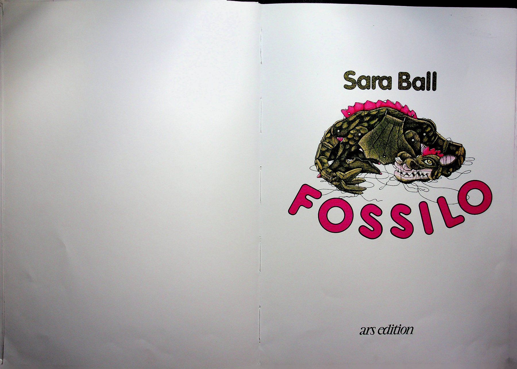 Libri: Sara Ball Fossilo ars edition EA 1983 – Usato da Reitnau venduto da Zaomir 1