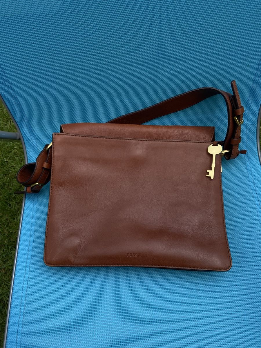 Fossil Taschen für Damen: Fossil Ledertasche, braun, guter Zustand. – Gebraucht aus Bern von Bern4you 2