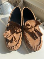 Beige Mokassins Gr. 37 – Neu & ungetragen
