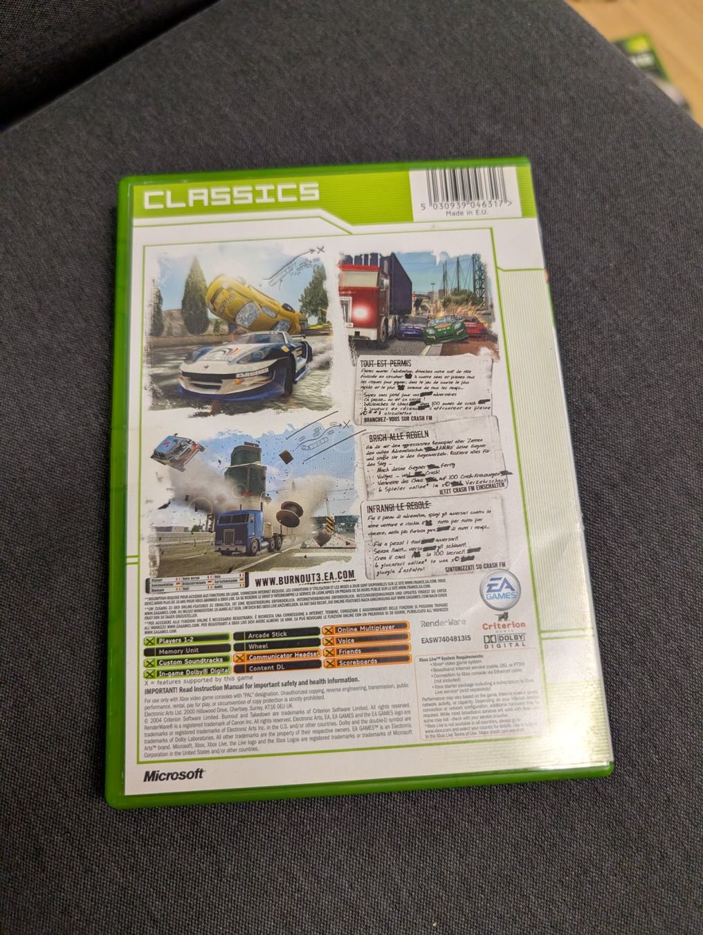 Giochi: Burnout 3 takedown Microsoft Xbox – Usato da Giubiasco venduto da Ticinerd 1