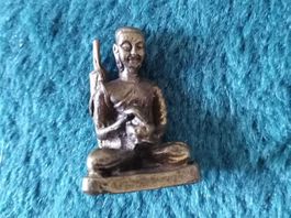 Buddha Mönch Figur Metall