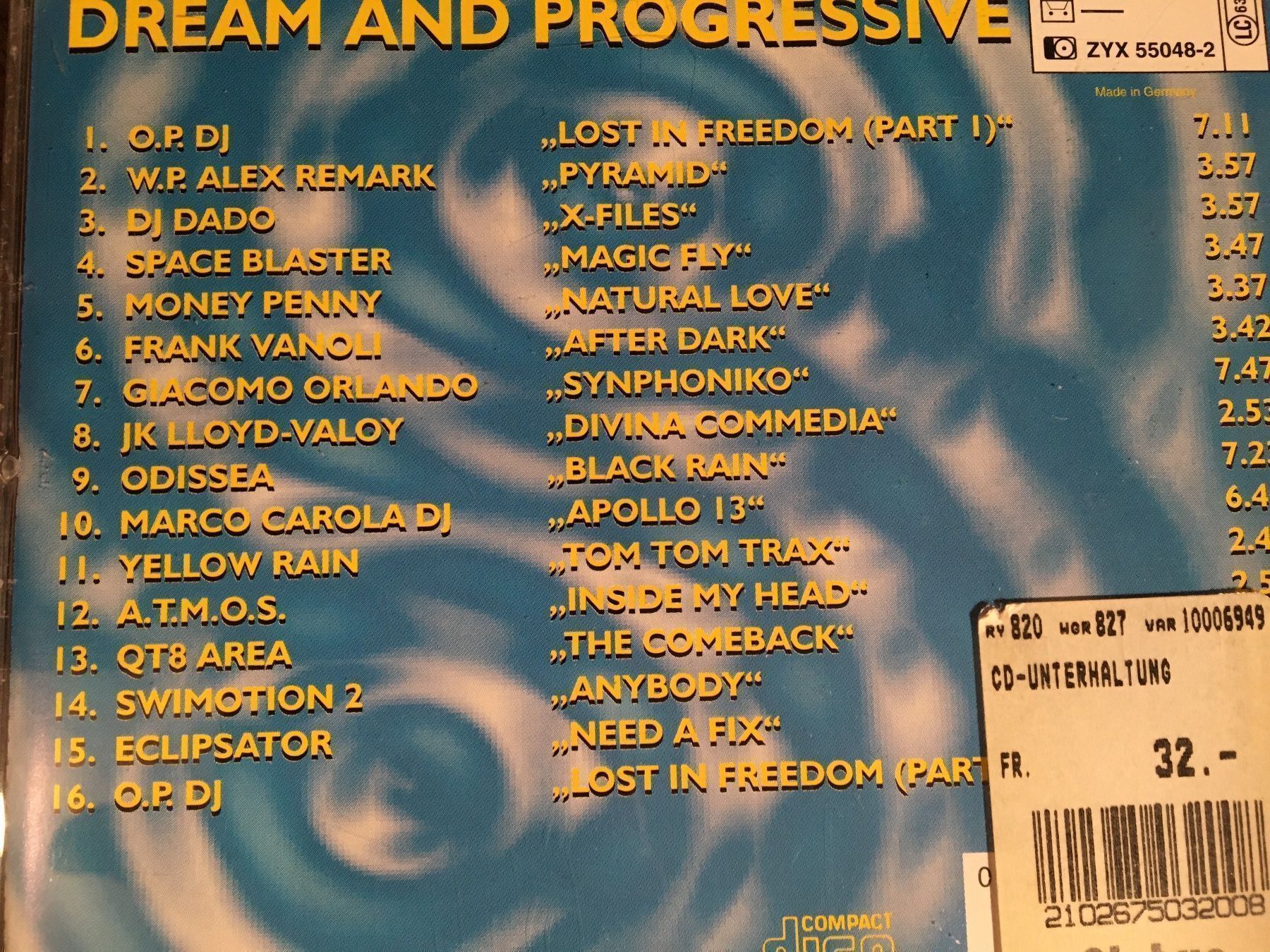 CDs: Dream and Progressive – D'occasion à Arth par Vrecam51 1