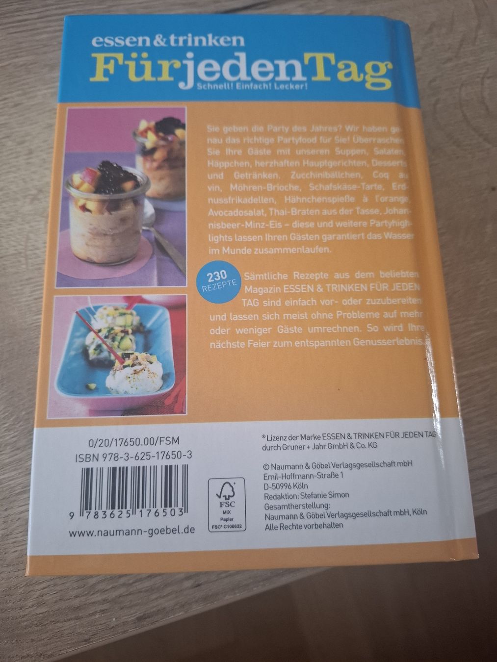 Libri: Partyrezepte Kochbuch – Usato da Dagmersellen venduto da Lenzgi 1