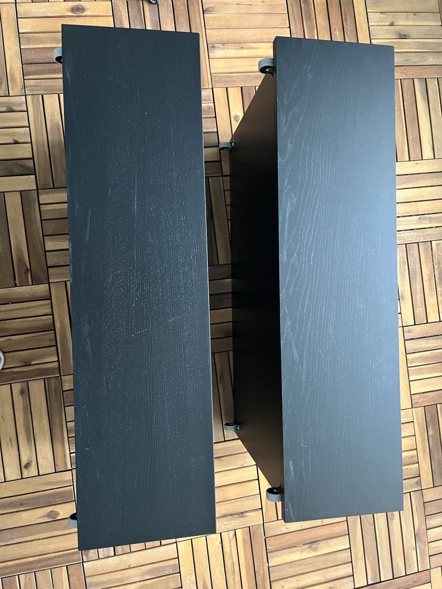 Cassettiere: 2x Bettkasten Ikea Malm schwarz – Usato da Zollbrück venduto da 1nicu1 2