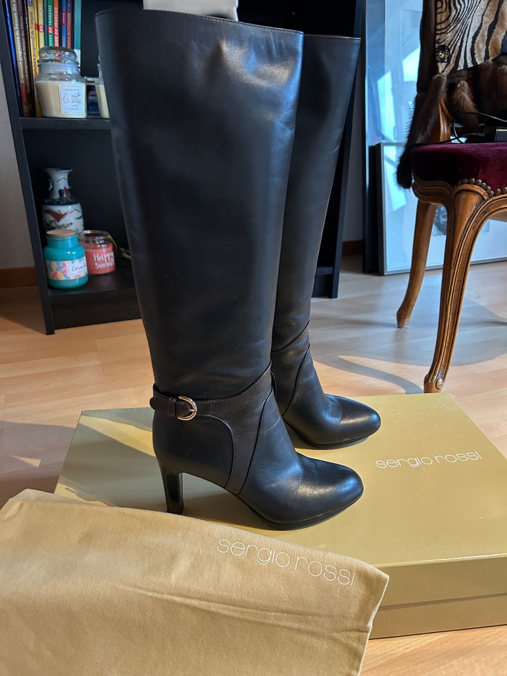 Sergio Rossi Scarpe da donna: Sergio Rossi bottes – Nuovo (secondo la descrizione) da Burgdorf venduto da nat_kfq5 2