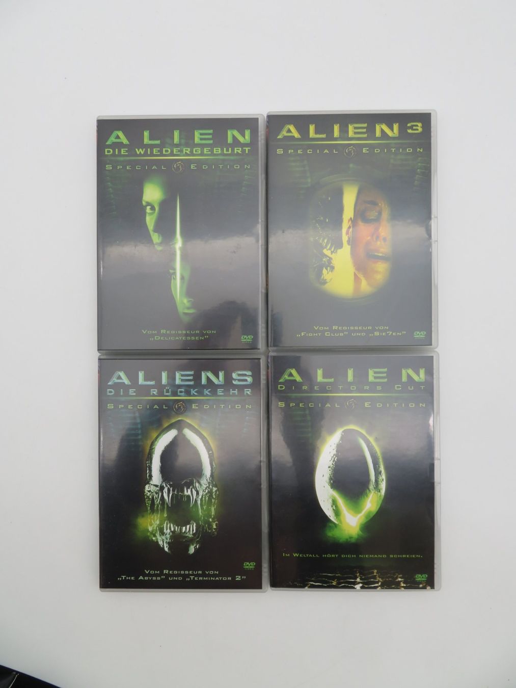 Alle DVDs: Alien Quadrilogy – Gebraucht aus Reinach BL von WBZ-Flohmarkt 6