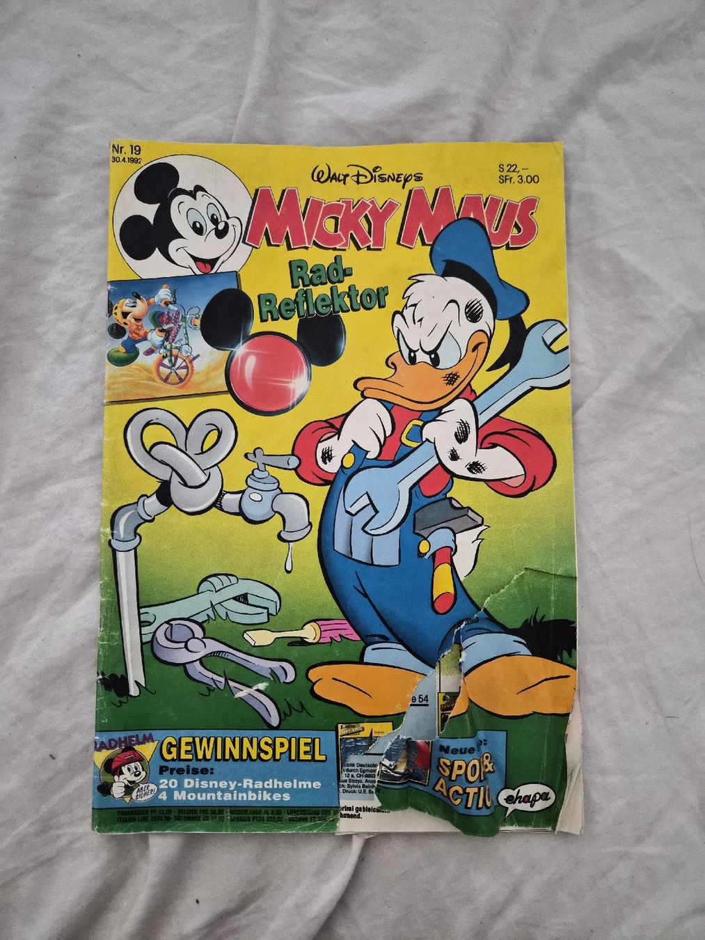 BD: Micky Maus Hefte (1990 - 1992) – D'occasion à Wabern par konbini 3
