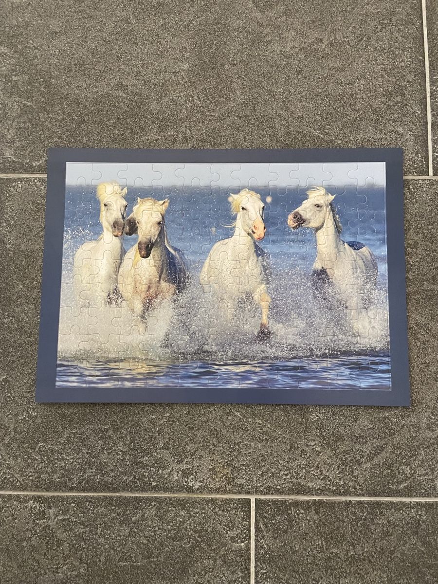 Puzzle: Puzzle mit Pferden im Wasser – Usato da Böttstein venduto da nco_gbz9