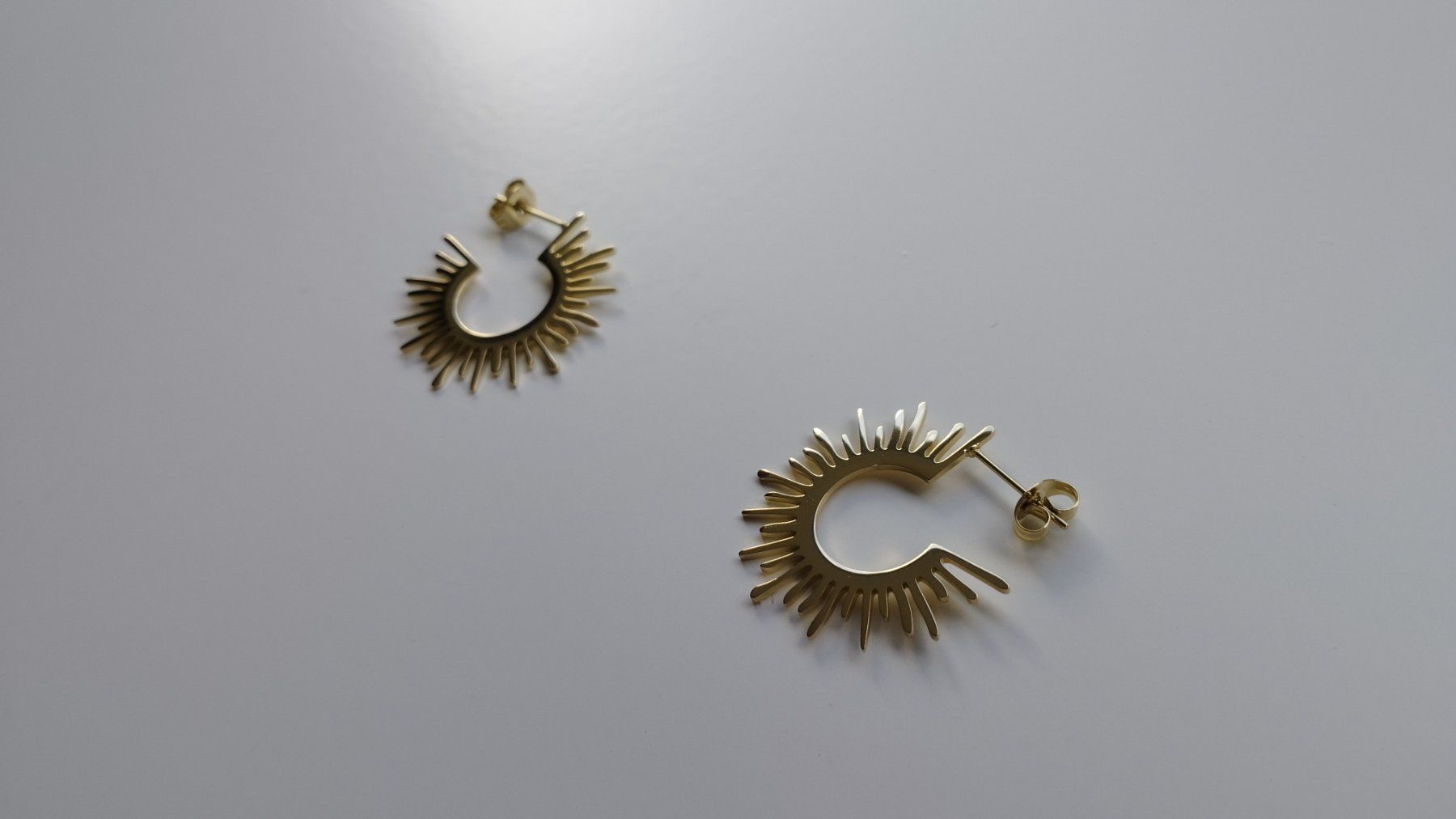 Boucles d'oreille: Stainless Steel Sun Earrings – Neuf avec emballage d'origine à Allschwil par Jani_Banani 7