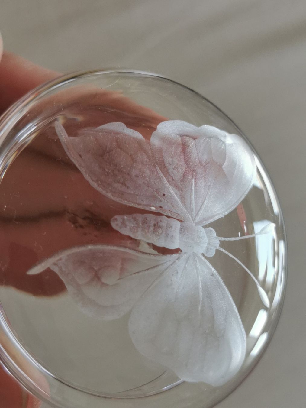 Bicchieri: Bleikristall Dose mit Silbrigem Rand – Usato da Schlieren venduto da vlalif 5