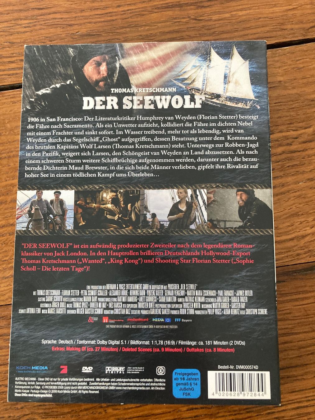Tutti i DVDs: DVD Der Seewolf – Usato da Seengen venduto da murmelo 2