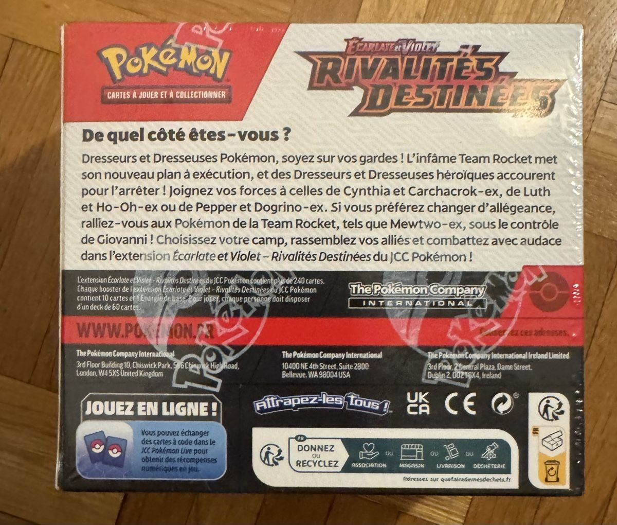 Pokémon Sammelbilder & Trading cards: Display Pokémon EV10 FR scellé – Neu und originalverpackt aus Lausanne von Dri_Shop 2