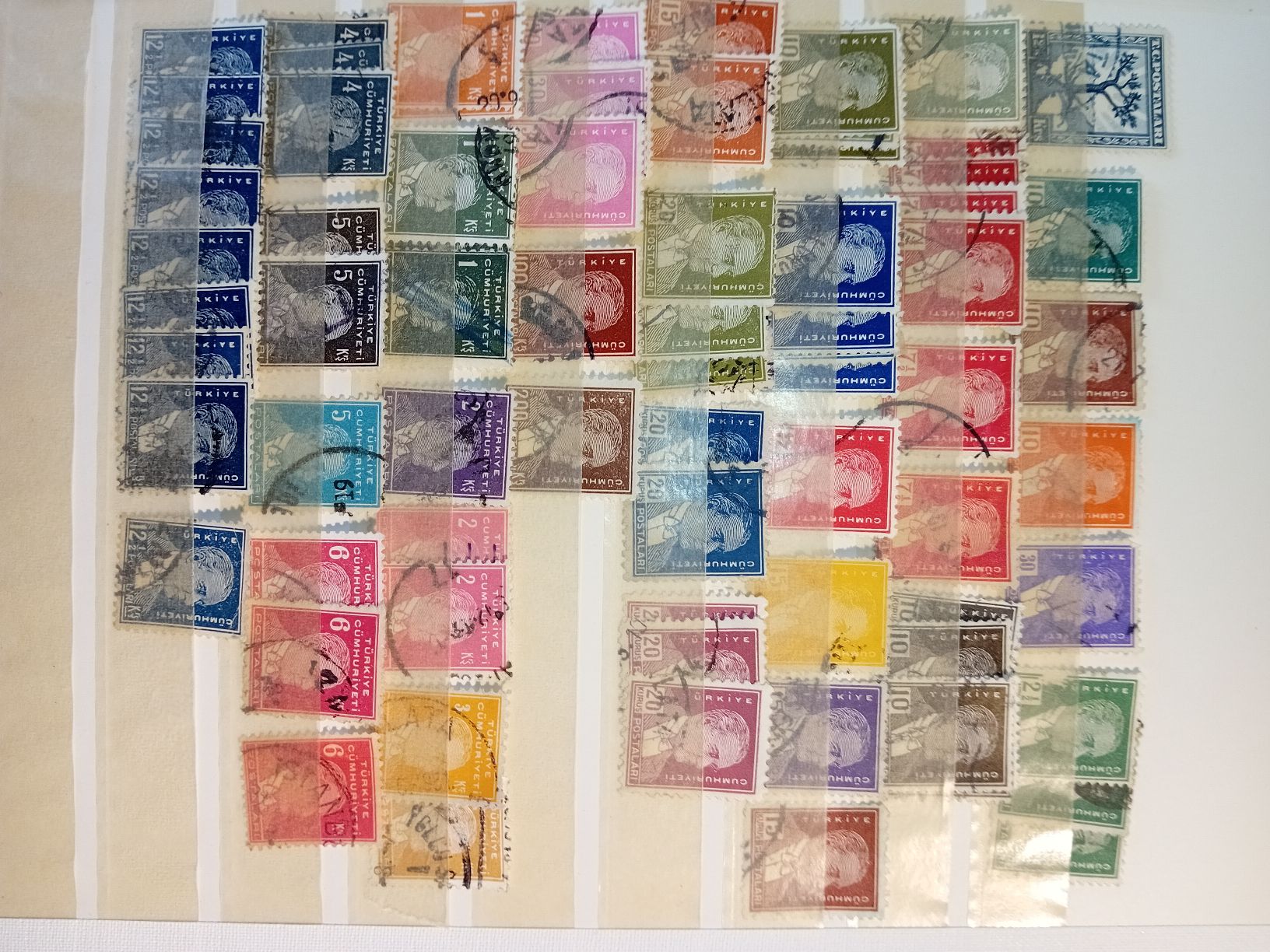 Tutti i francobolli: Türkischen Briefmarken Sammlung ab den Anfang – Usato da speicherschwendi venduto da stephanshorn10 5