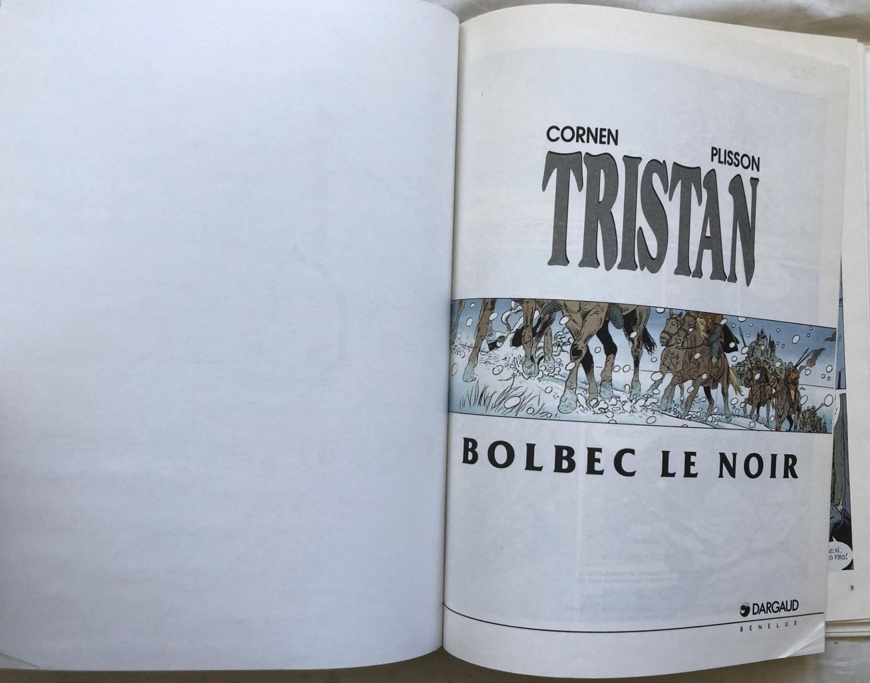 Fumetti: TRISTAN - Tome 1/2/3/4/5 - EO – Usato da Schaffhausen venduto da durruti 4