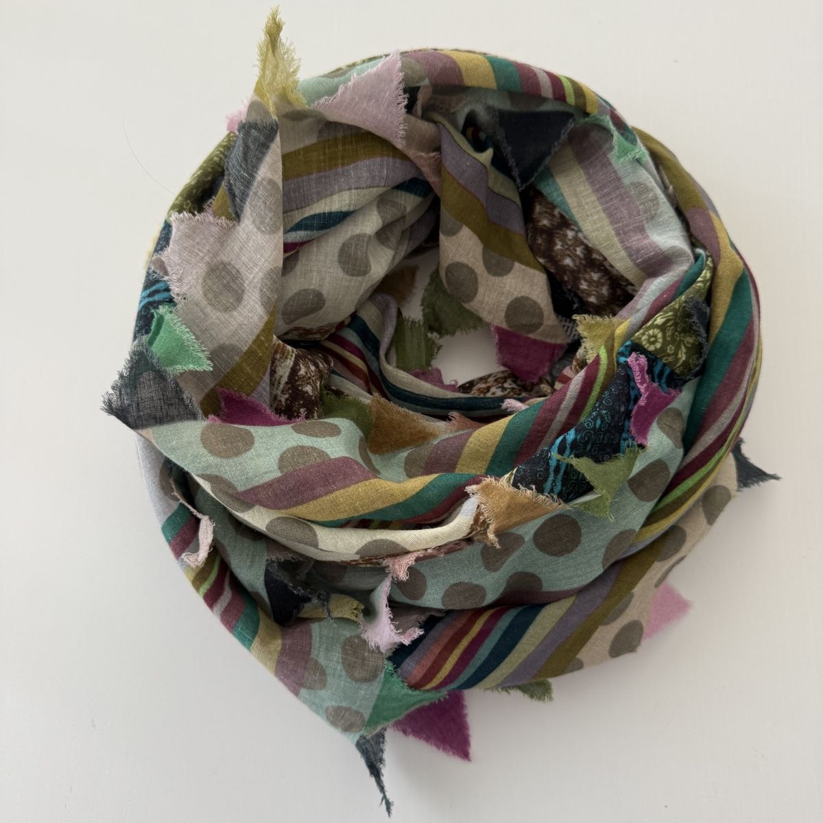 Faliero Sarti Foulard & Sciarpe: FALIERO SARTI Cotton Scarf – Nuovo (secondo la descrizione) da Emmen venduto da Avviivva_Com2023 4