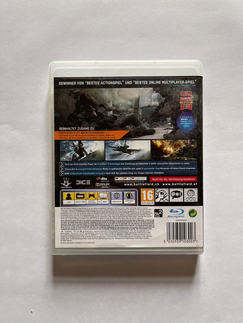 Giochi: Battlefield 3 | PS3 – Usato da Aesch (Neftenbach) venduto da Maece_ 1