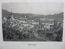 HERISAU AQUATINTA AUF BÜTTENPAPIER