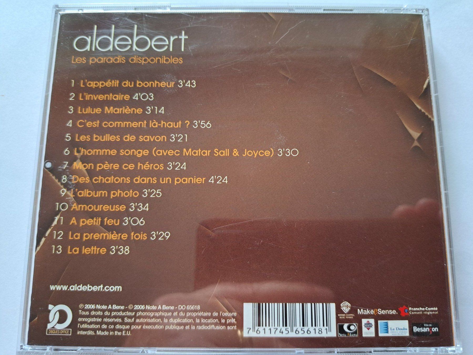 CD: Cd Aldebert - Les perdus Disponibles  – Usato da Pully venduto da bro_n52j 1