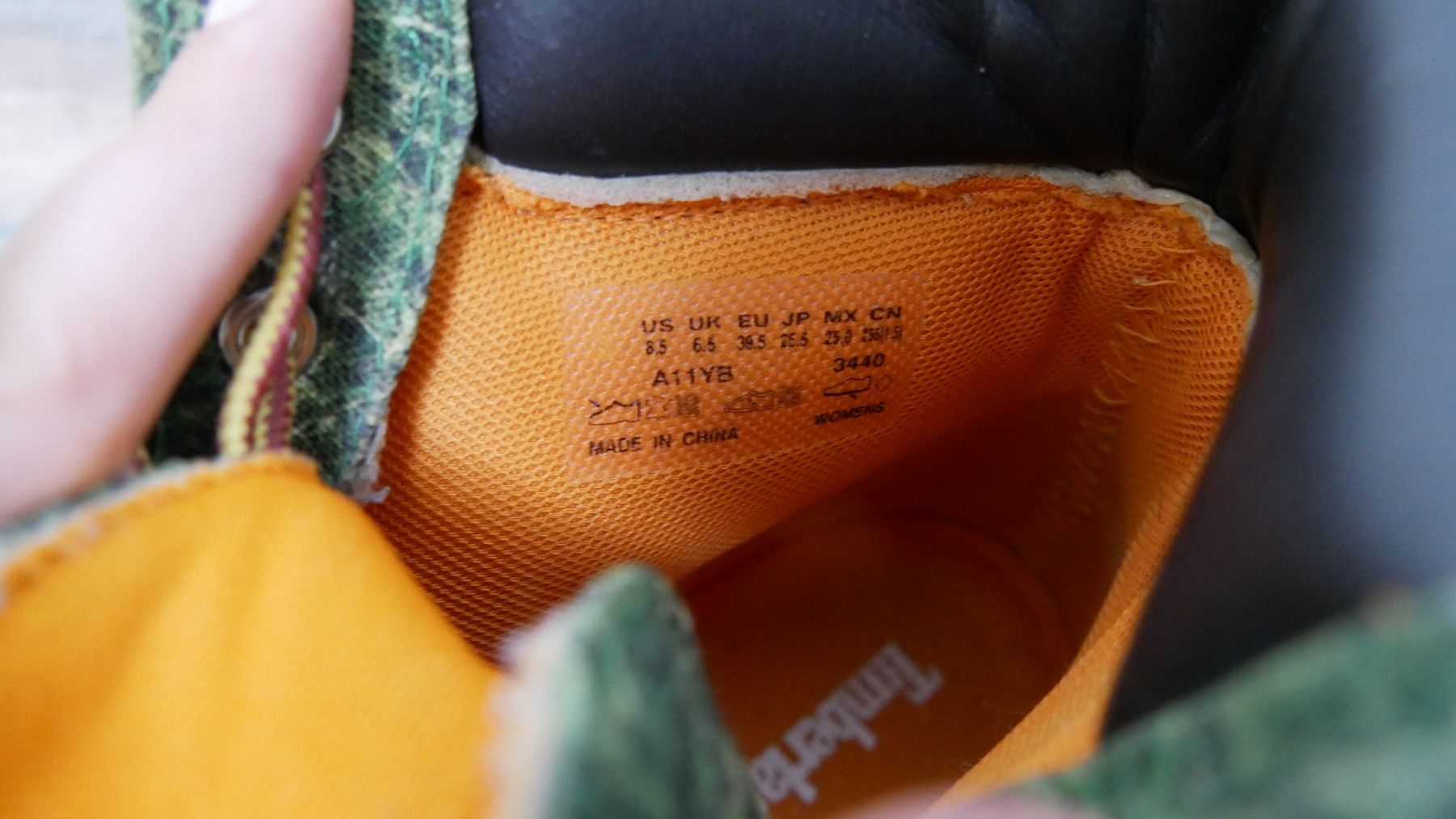 Timberland Scarpe da uomo: Timberland X Bee Line Grass Boot Grösse 39,5 Schuhe – Nuovo (secondo la descrizione) da Zürich venduto da julia_vina 3