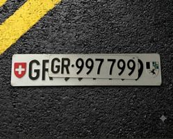Autonummer Kontrollschild GR