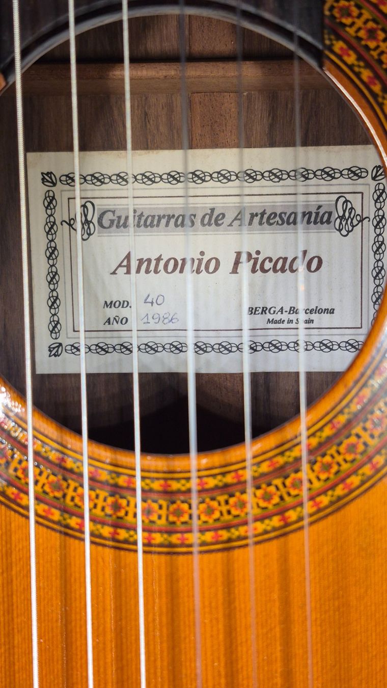 Musikinstrumente: Akustik Gitarre Antonio Picado 40 – Gebraucht aus Winterthur von NorrSydGuitars 8