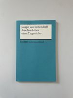 Lektüreschlüssel Aus dem Leben eines Taugenichts Eichendorff