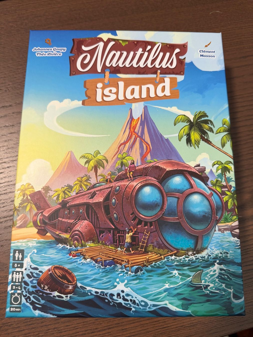 Giochi: Jeu de société "Nautilus Island" neuf – Nuovo e nell'imballaggio originale da Cheyres venduto da Floflo1468