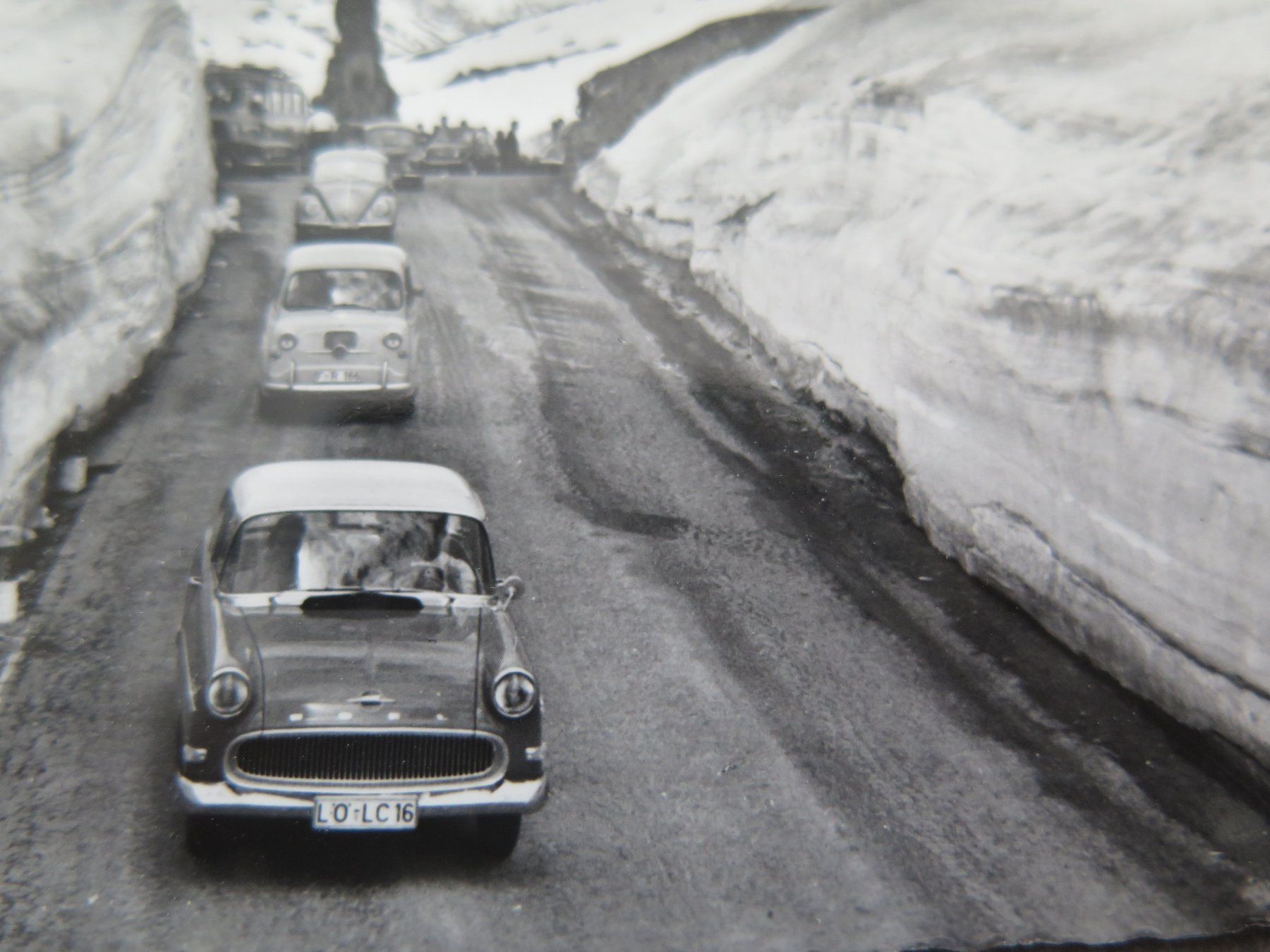 Cartoline postali: GOTTHARD-HOSPIZ - ALTE AUTOS! – Usato da Wittenbach venduto da lipasal 1
