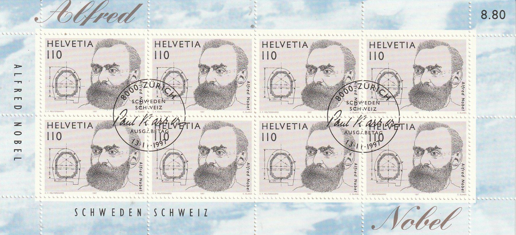 Alle Briefmarken: CH Briefmarken Lot diverse  Kleinbogen gestempelt – Gebraucht aus Rupperswil von Ema10