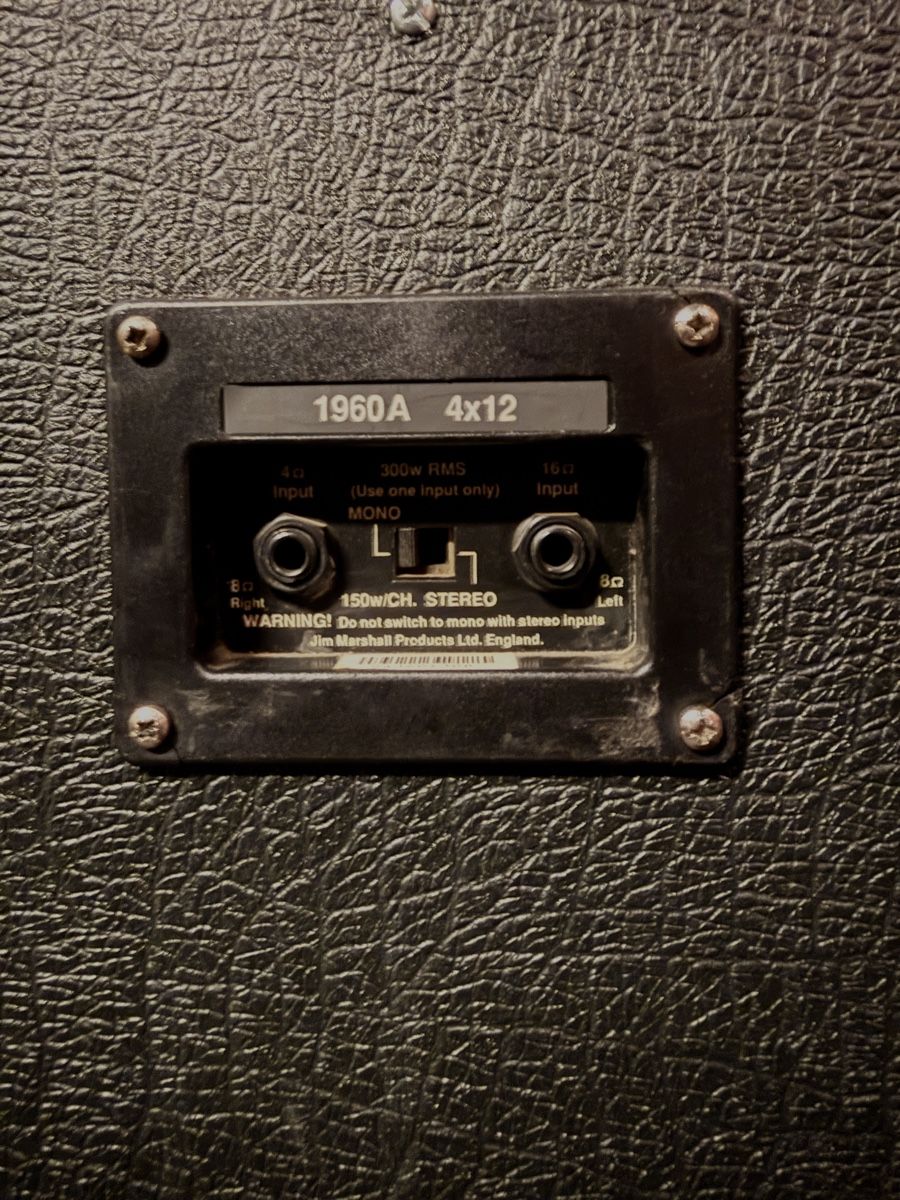 Marshall Amplificatori: Marshall JCM 900 Box 1960A – Usato da Murten venduto da Bigwave 2