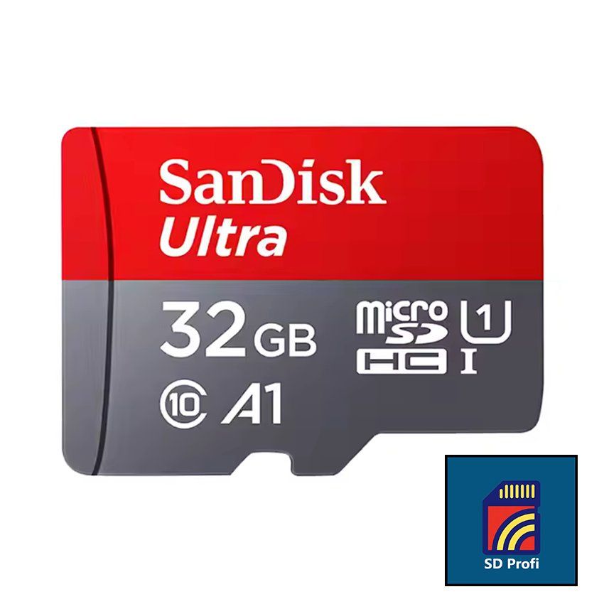 Sandisk Schede di memoria: SanDisk MicroSD 32 GB Ultra – Nuovo e nell'imballaggio originale da Basel venduto da sd-profi