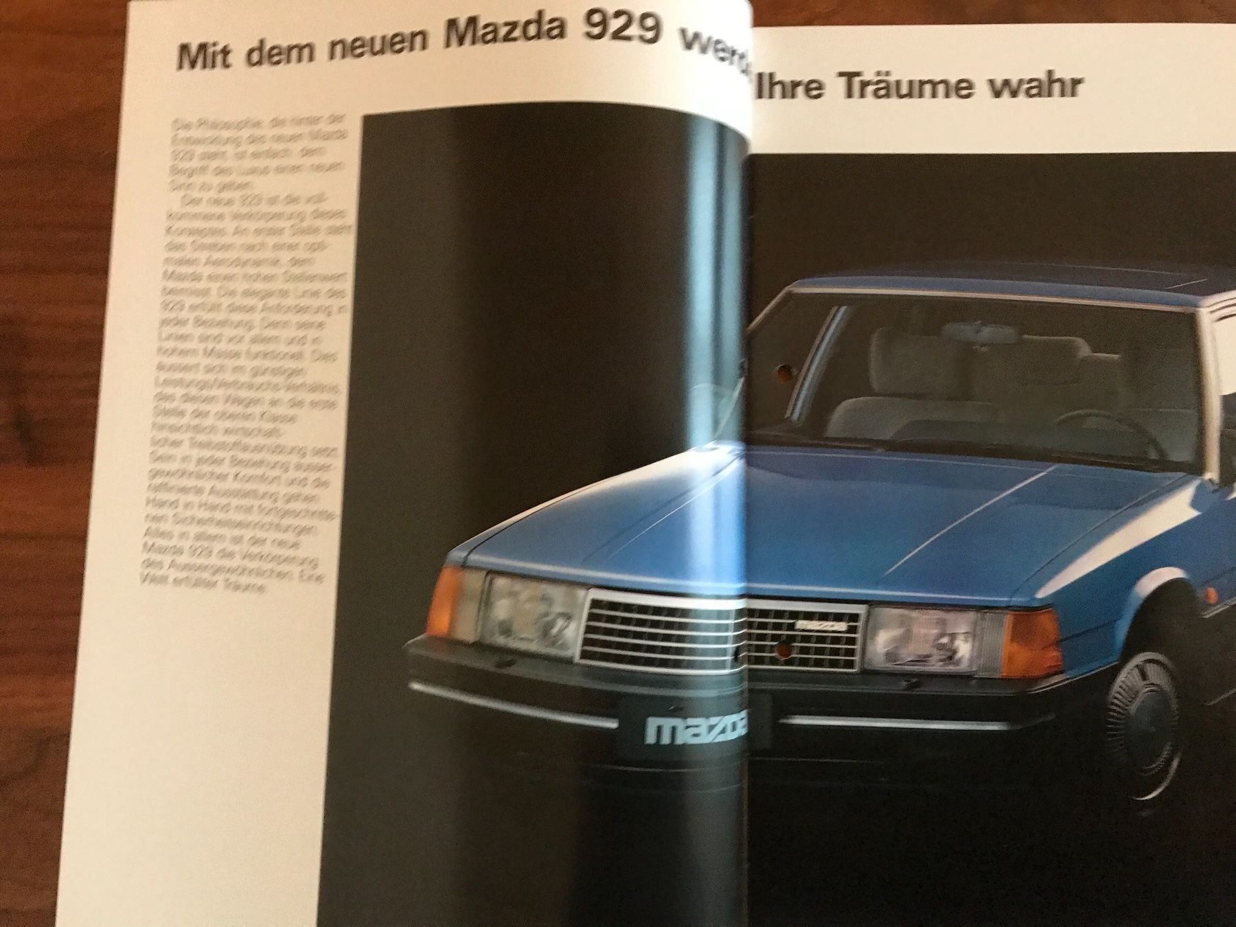 Mazda Autos: Mazda 929 Prospekt – Gebraucht aus Balterswil von Jeko1967 1