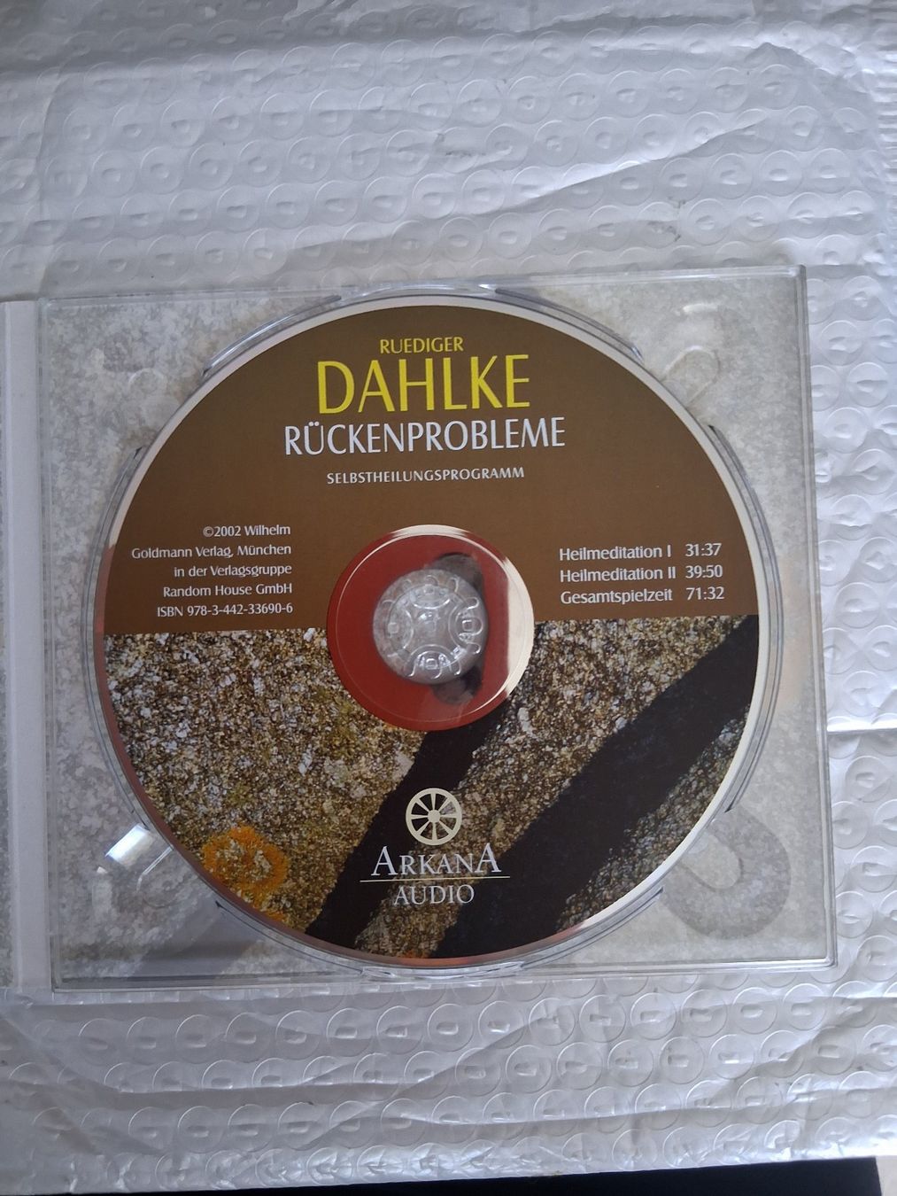 CDs: Ruediger Dahlke / Rückemprobleme CD - Selbstheilungsprogramm – Gebraucht aus Löhningen von Fourbi18 3