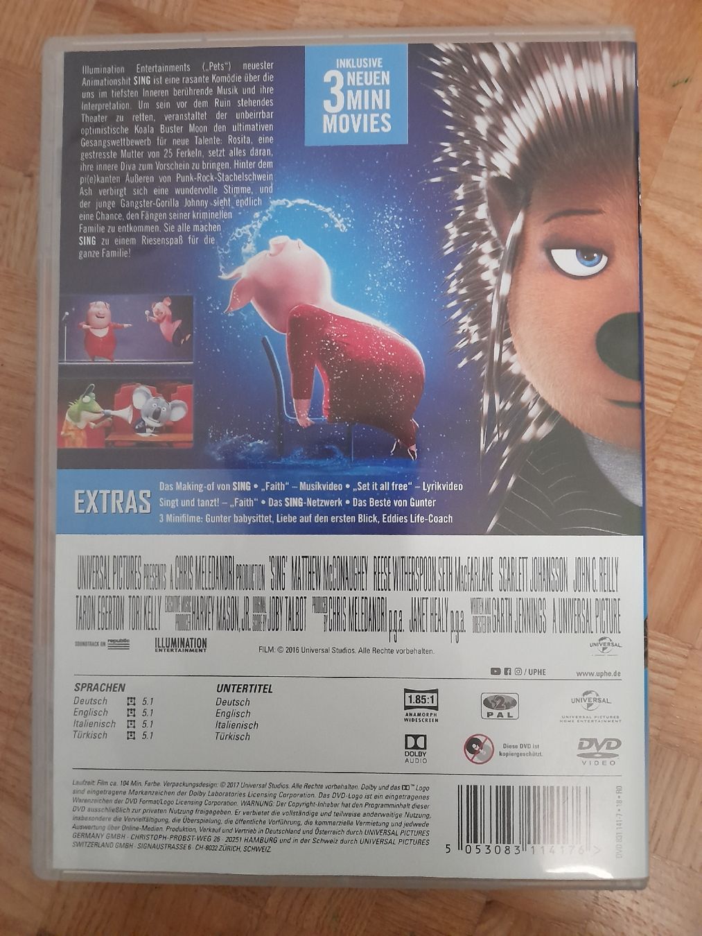 Alle DVDs: DVD, Sing – Gebraucht aus Walenstadt von  1