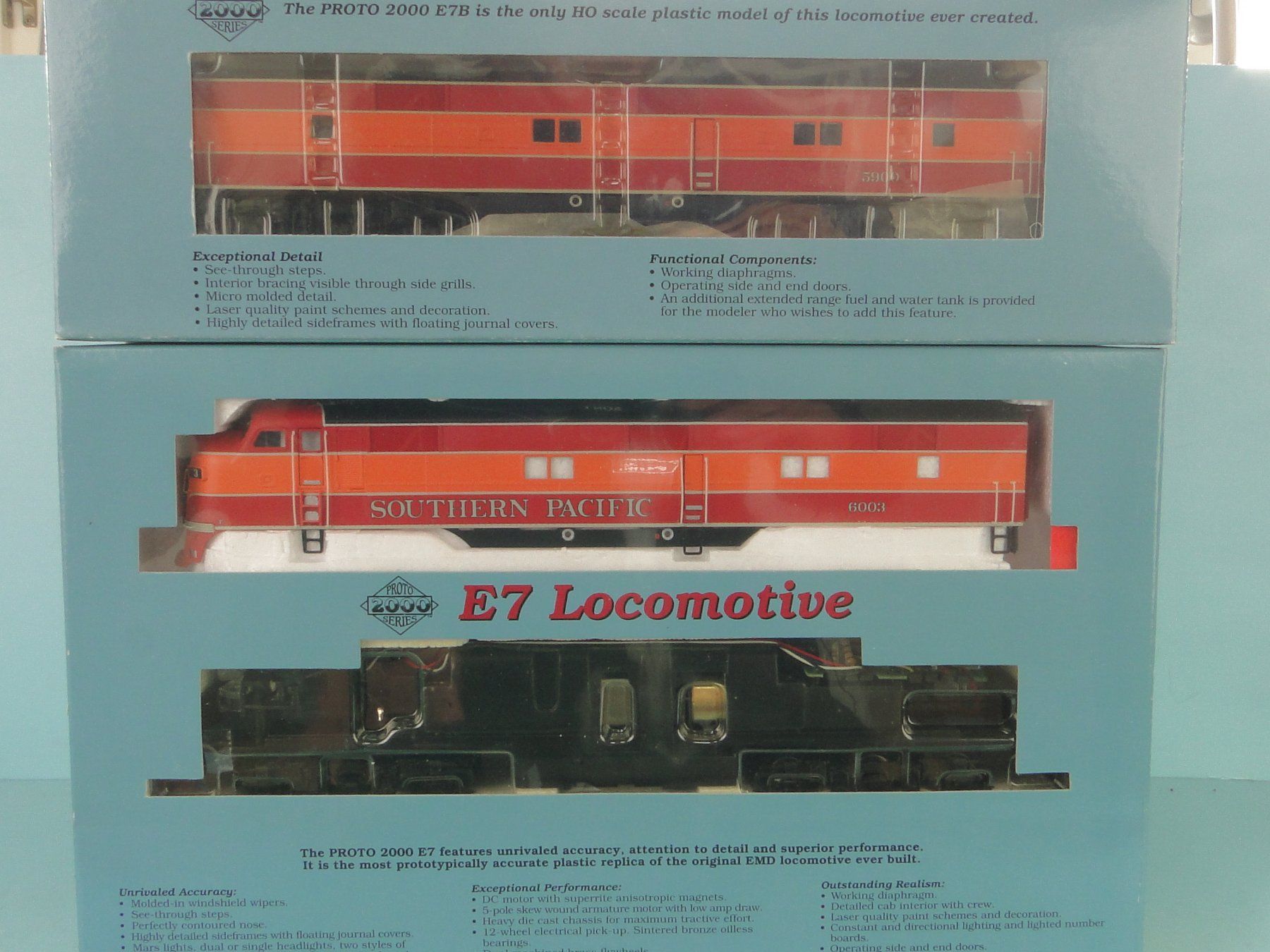 Trains électriques: Proto/Brawa H0  9592 und 9591 E7 & E7B SP – D'occasion à Bülach par cann11 3