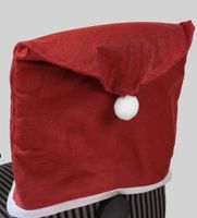 6x Weihnachtliche Stuhlhussen / Stuhlabdeckungen für Weihnac