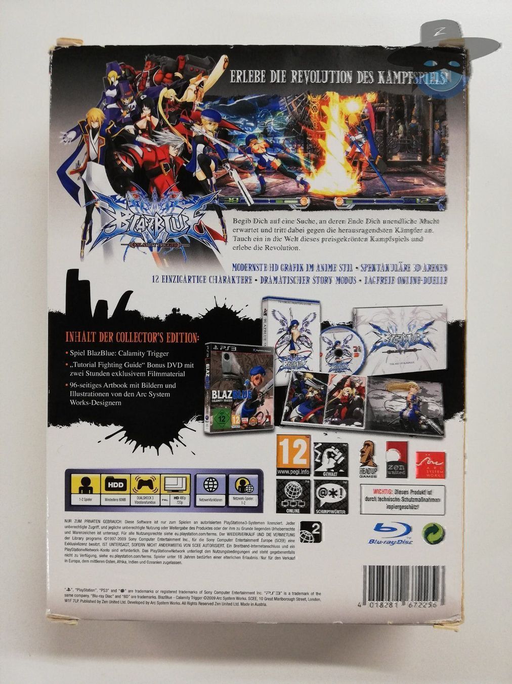 Sony Giochi: Blazblue Calamity Trigger Collector /PS3 – Usato da St. Gallen venduto da zorro_dc 1