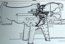 BERNHARD LUGINBÜHL (Swiss 1929-2011) Punch, Serigraphie 1966