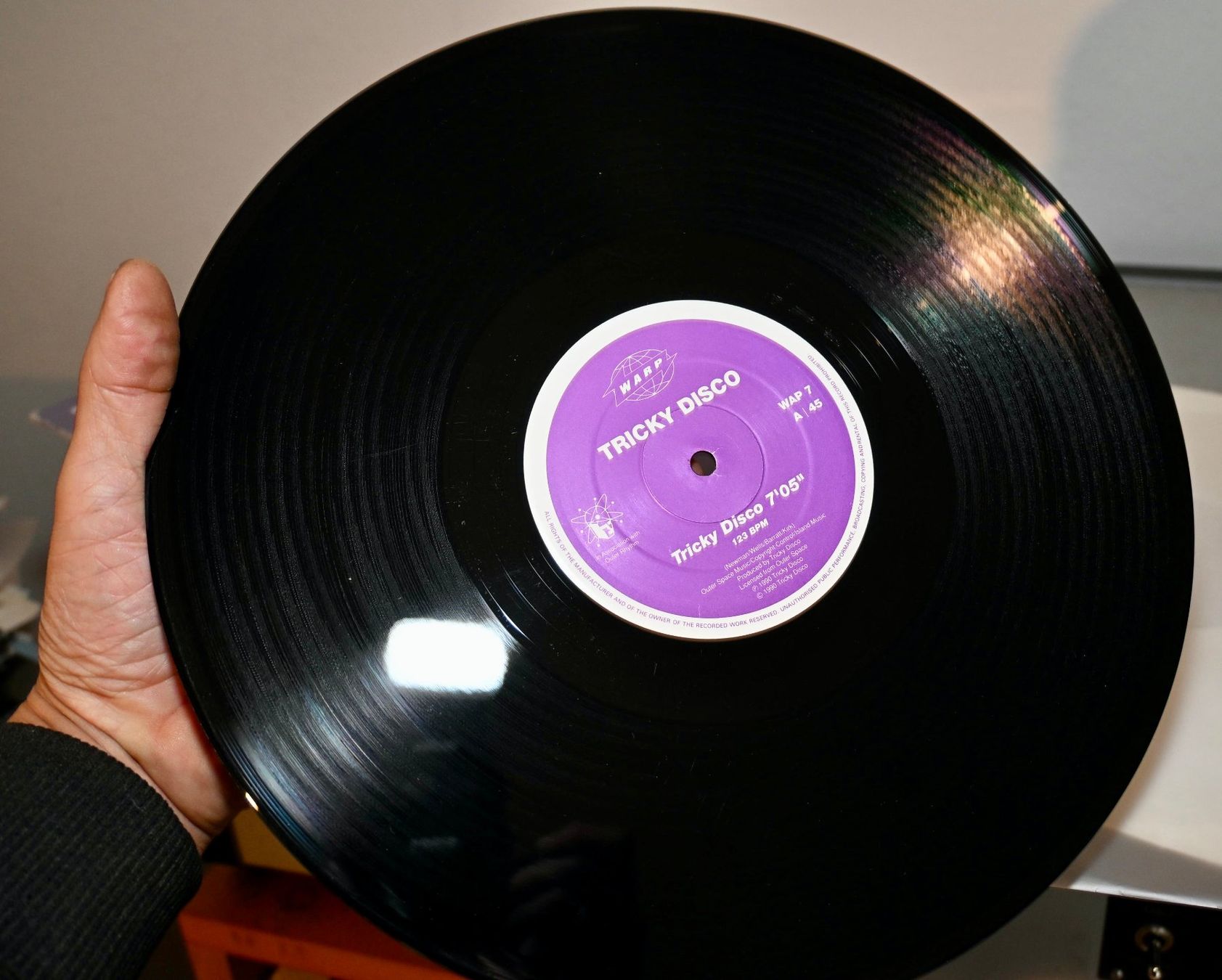 Dischi in vinile: HOUSE Tricky Disco – warp 1990 TECHNO 12" – Usato da Pfaffhausen venduto da mono_rec 7