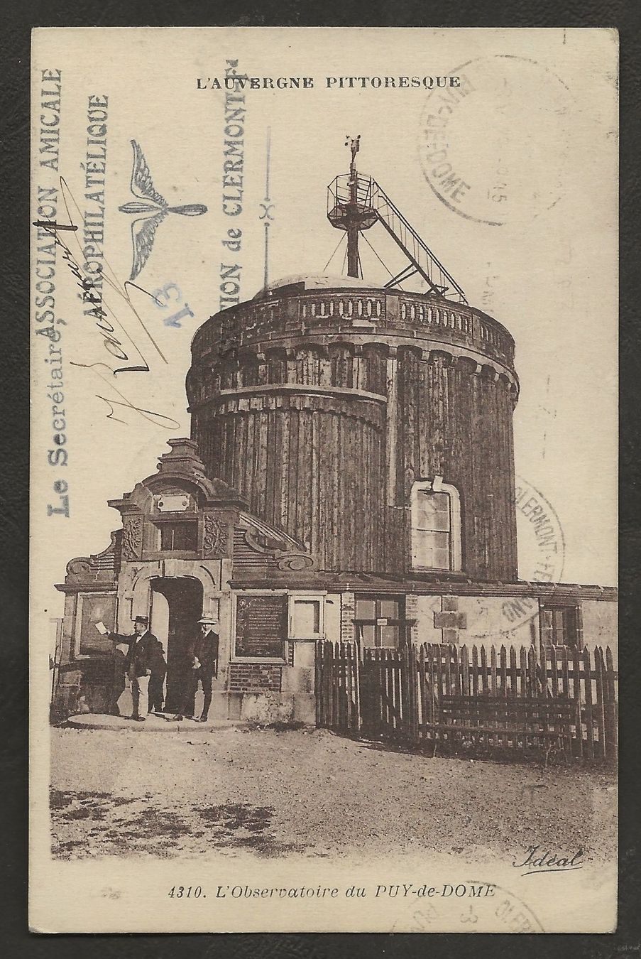 Tutti i francobolli: Flugpost Frankreich 1929 Montluçon Clermont Ferrant Luftpost – Usato da Au ZH venduto da xelagreb01 1