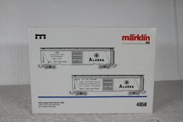 Märklin 4858 USA Alaska Set Box Car US