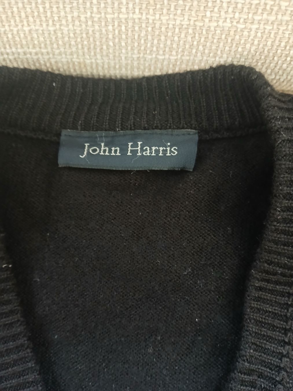 Gilet & Giacche: John Harris Knitted Vest Black Size 52 Winter Essential – Usato da Dübendorf venduto da rol_fm6d 2