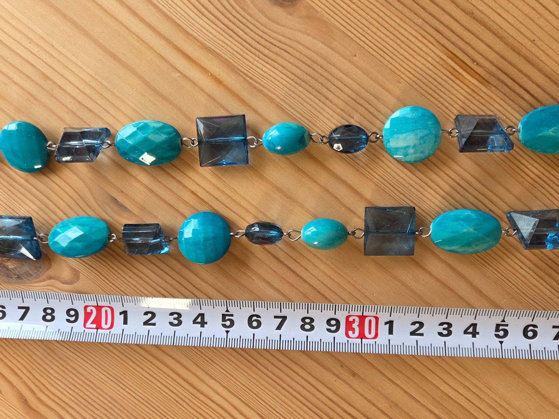 Catenine: Halskette, Modeschmuck, türkis – Usato da Liestal venduto da ITOlio 1