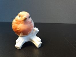 GOEBEL Rotkehlchen Rotbrüstchen Porzellanfigur