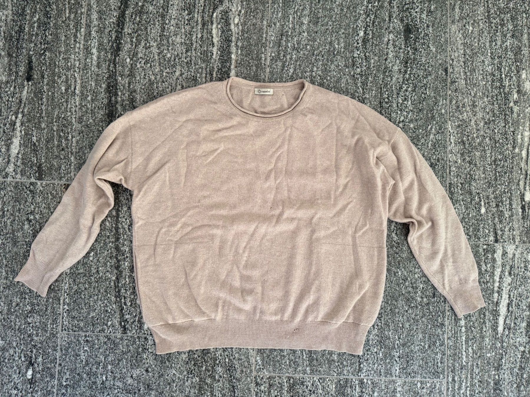 Maglioni & Felpe: Beige womens merino wool pullover – Usato da S. Vittore venduto da via_h2nb
