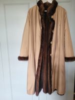 Cappotto vintage visone e seta