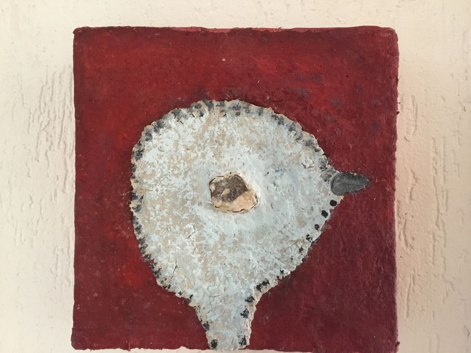 Foto & Immagini: Bild modern rot Papierkunst Unikat 19x19 – Nuovo (secondo la descrizione) da Zuckenriet venduto da Rubin30