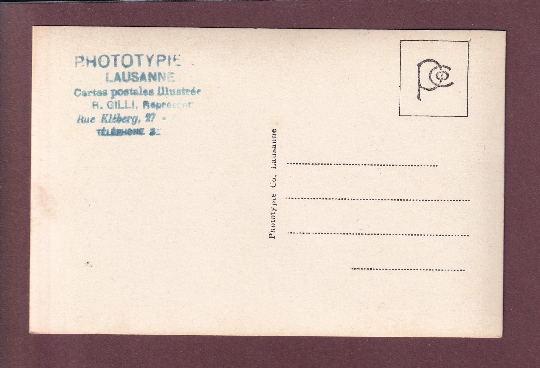 Cartoline postali: MONT-BLANC vu de Genève – Usato da Pully venduto da nicecards 1