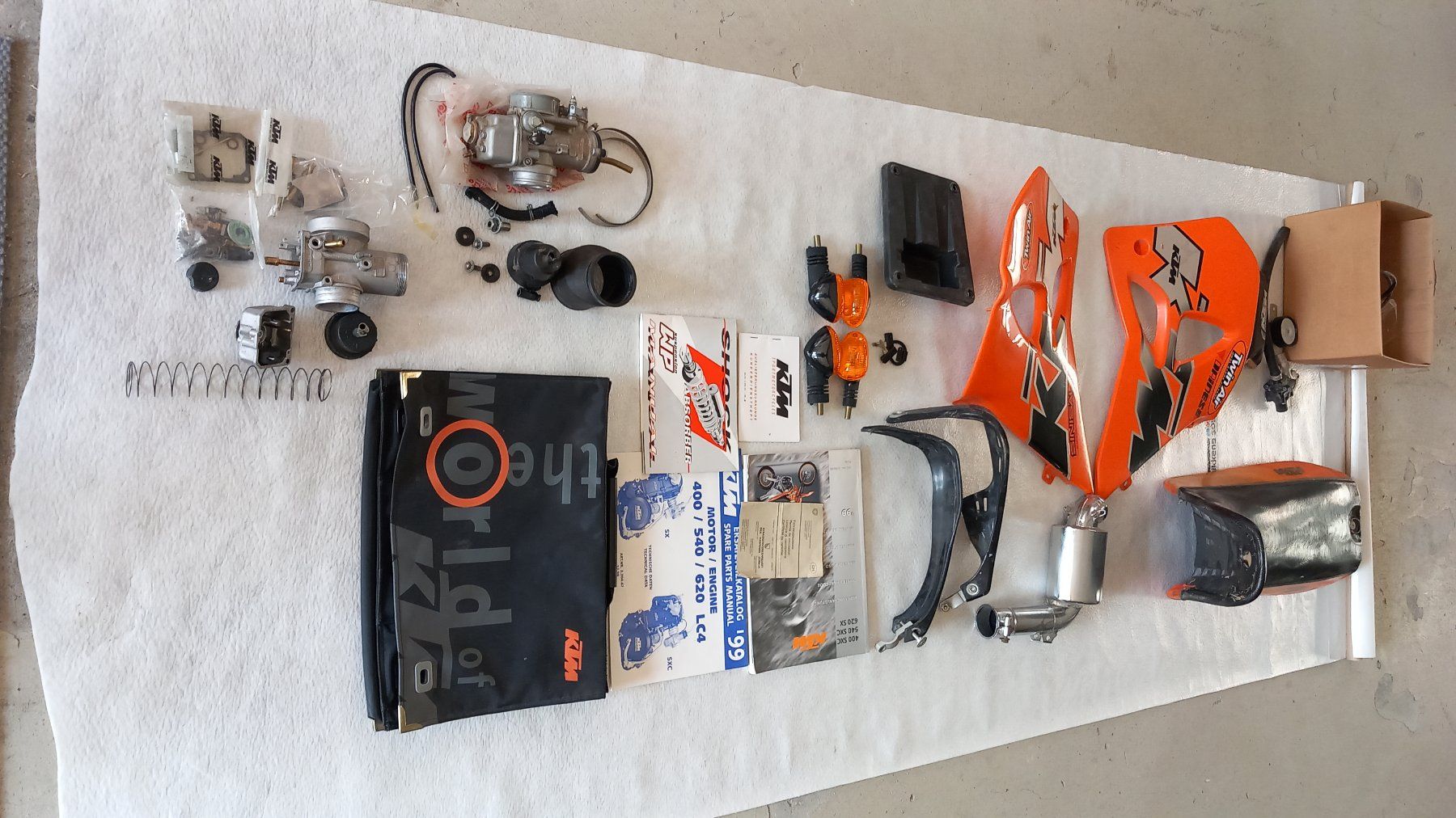 KTM Enduro: KTM SXC 400 Tiainen Replica – Usato da Langnau am Albis venduto da Charlytheant 1