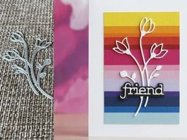 Stanzschablone Nr.144, Blumen (Sizzix geeignet)